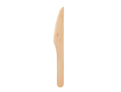 PETITE CUILLERE DE TABLE EN BOIS BIODEGRADABLE PAQUET     100 UNITES