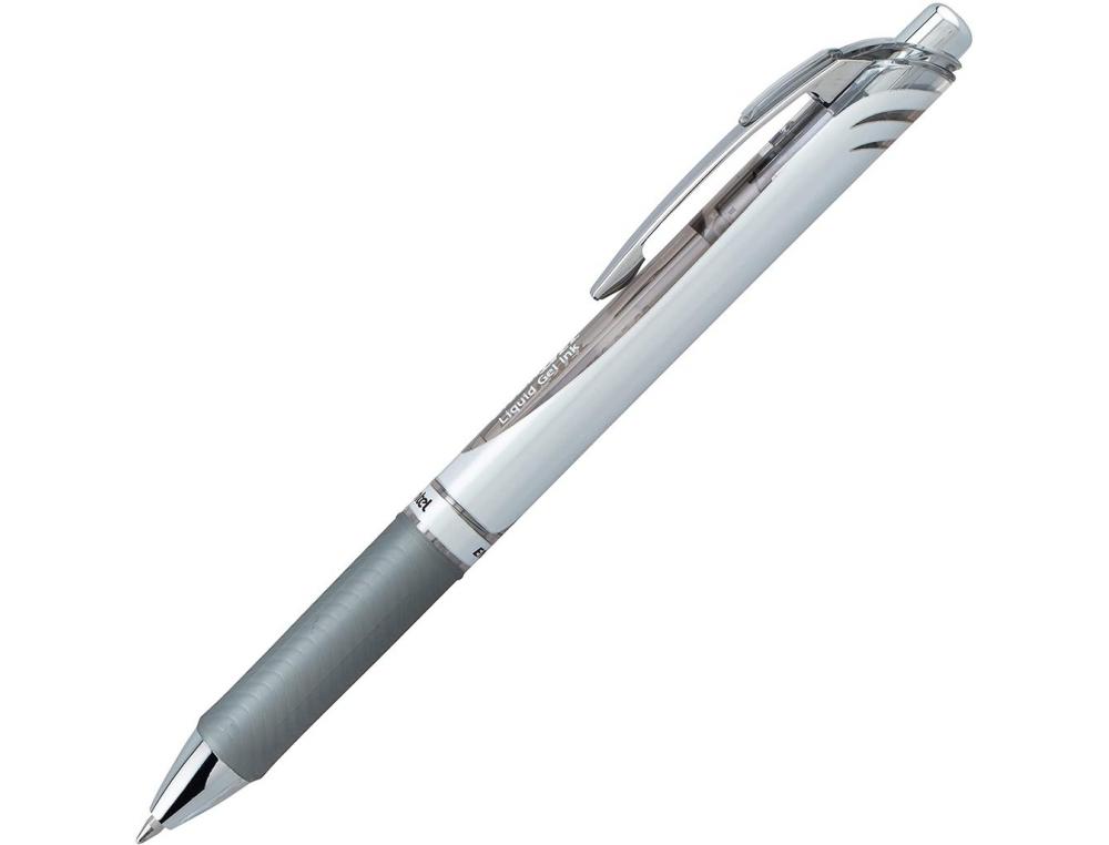 ROLLER ENERG 0.7 BL77 RT GRIS ROLLER ENERGEL BL77 - PENTEL - POINTE M - GRIS
