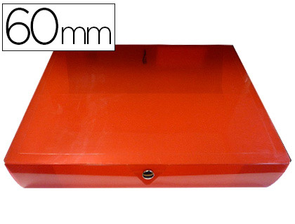 BOTE CLASSEMENT VIQUEL POLYPROPYLNE DOS 60MM COLORIS ROUGE